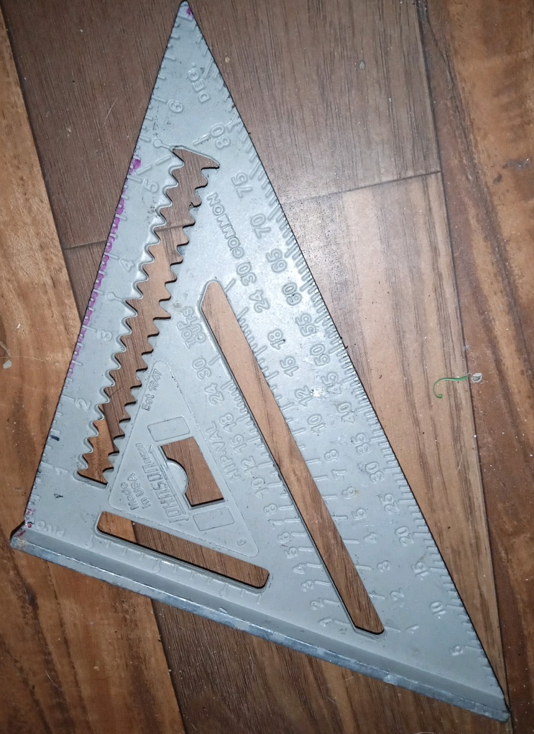 Johnson Aluminum Rafter Angle Square