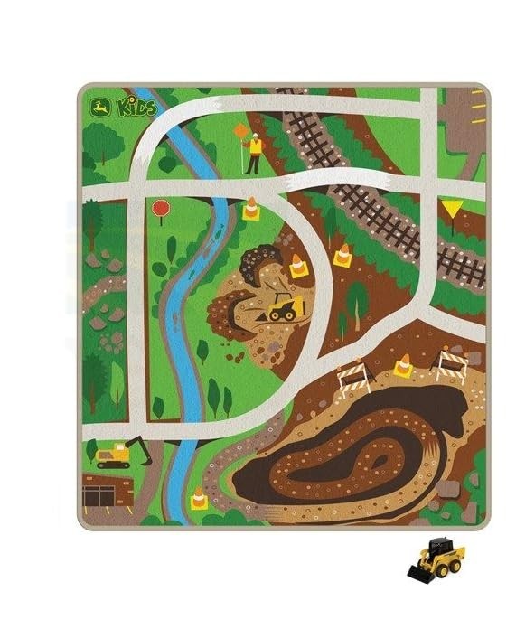 LP84431 PLAYMAT CONSTRUCTION/SKIDSTEER SCENE