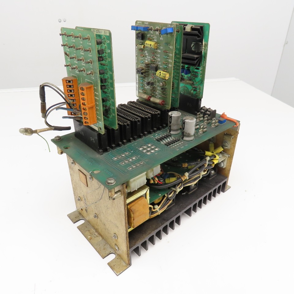 Gould Gettys 11-0116-100 PLC Rack W/ Cards