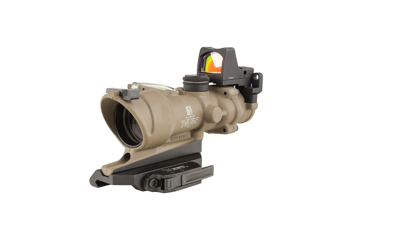 Trijicon ACOG 4x32 BAC ECOS Riflescope w/ RMR Green Crosshair TA31-D-100554