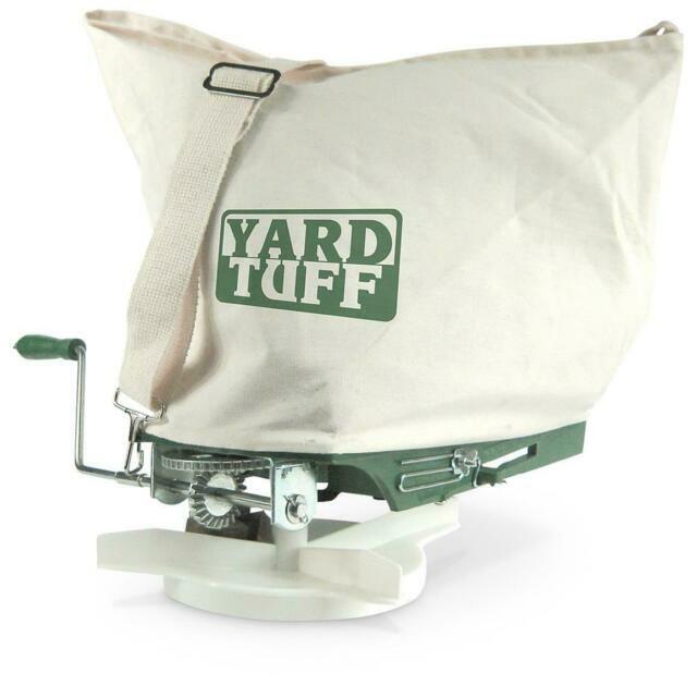 SPREADER HOPPER 25 LBS HANDHELD SHOULDER BAG Manuel Seed Grass Seeder Farming