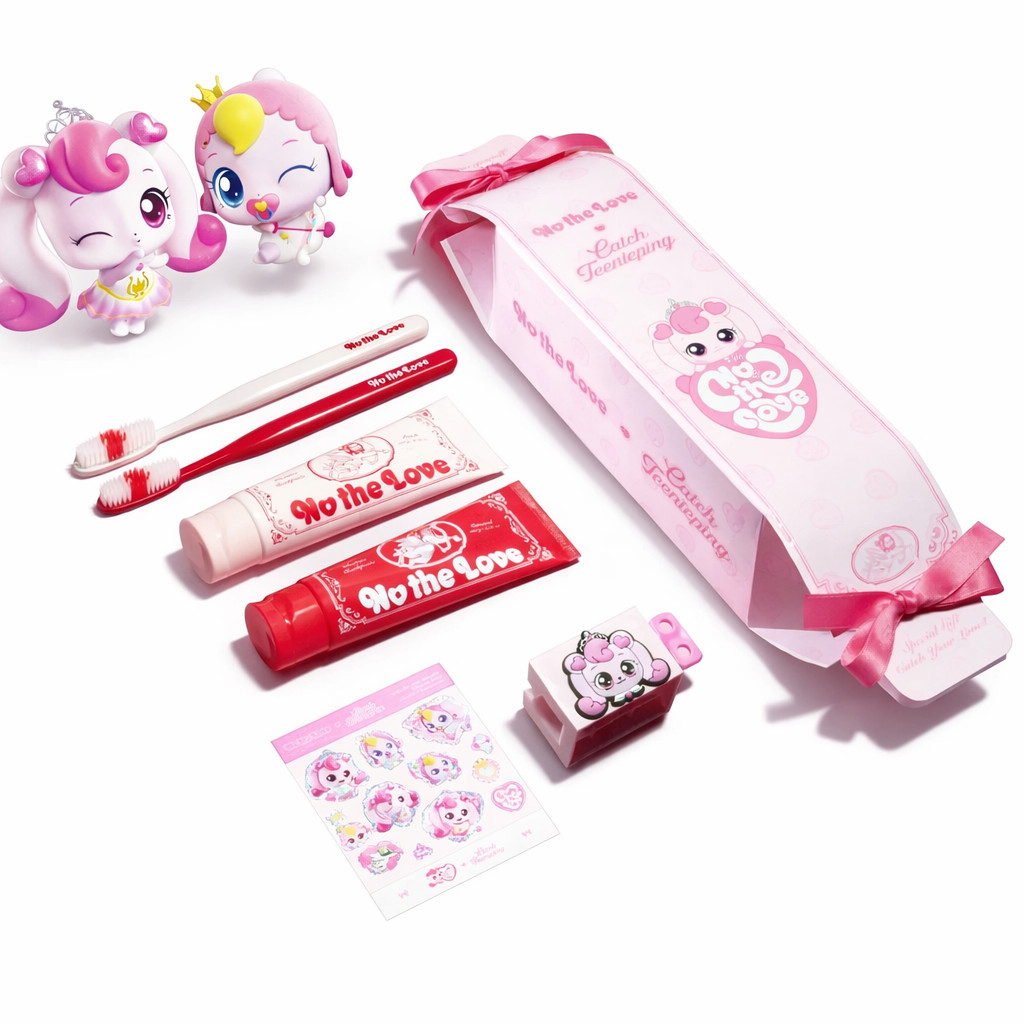 [Teenieping Edition] POSITIVE Toothpaste & Toothbrush Special Gift Set