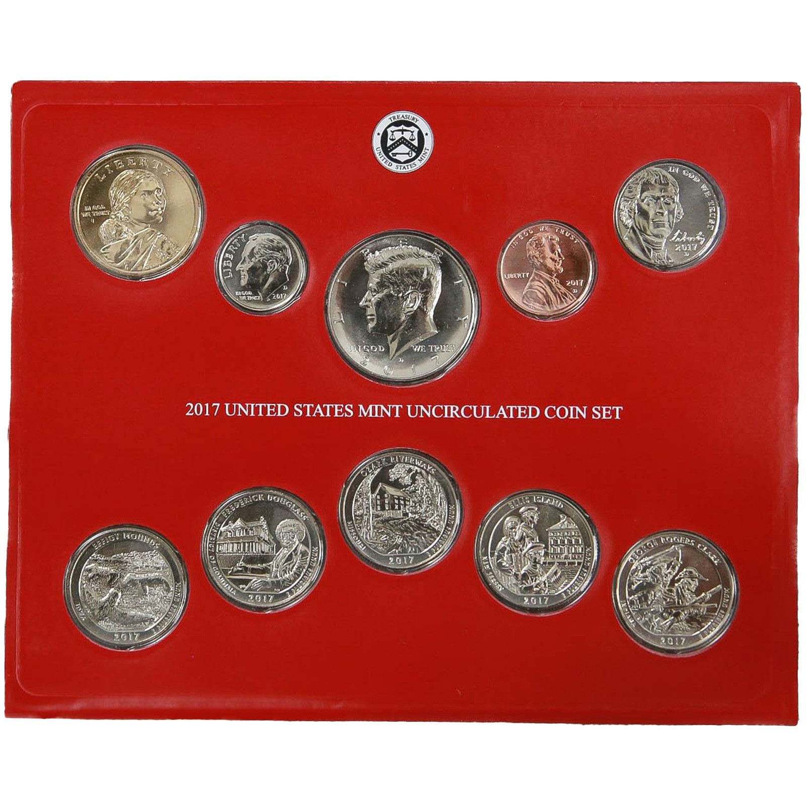 2017 Mint Set Original Sealed Box 20 BU Coins