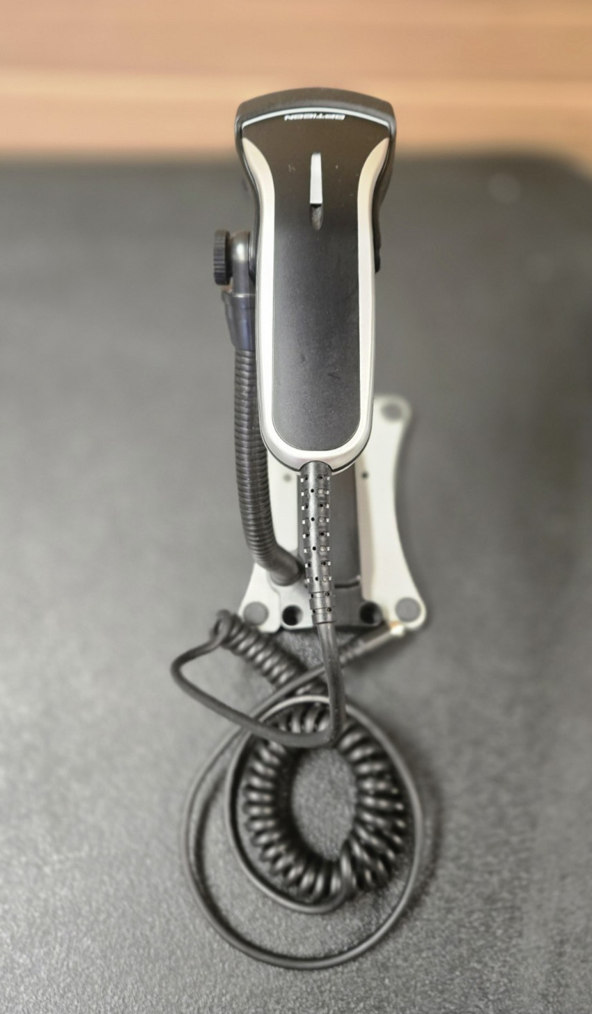 Opticon OPR 2001 Handheld Laser Scanner With Stand