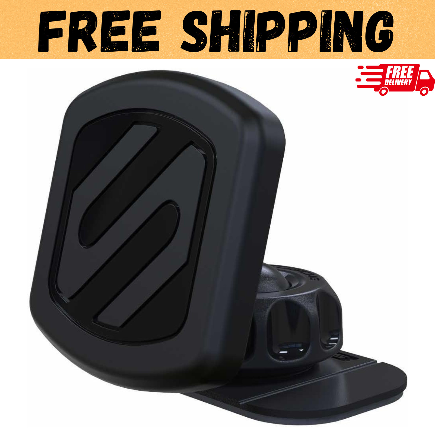 Scosche MAGDMB MagicMount Magnetic Universal Car Phone Mount Holder Adjustable