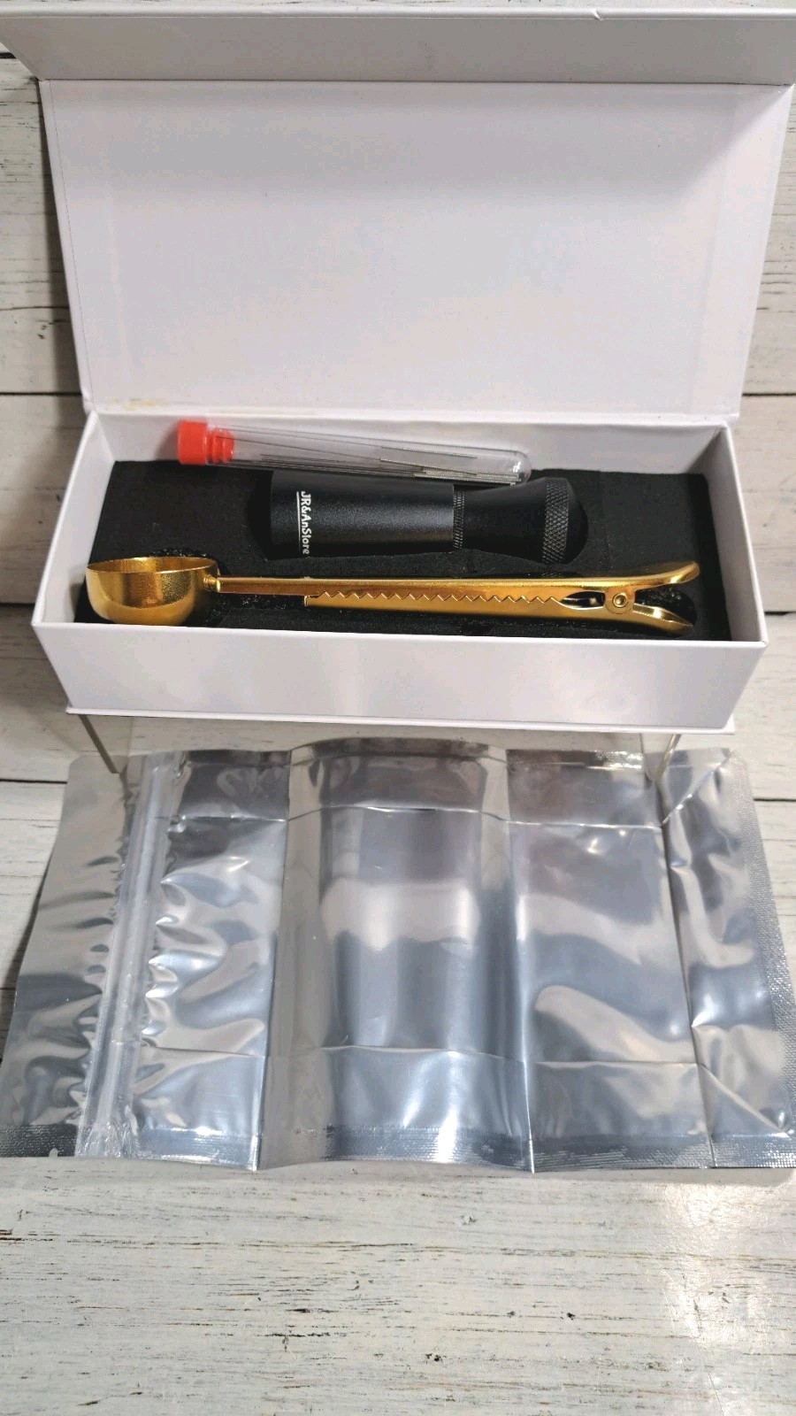 WDT Tool Distributor And Coffee Scoop With Clip Espresso Accessories