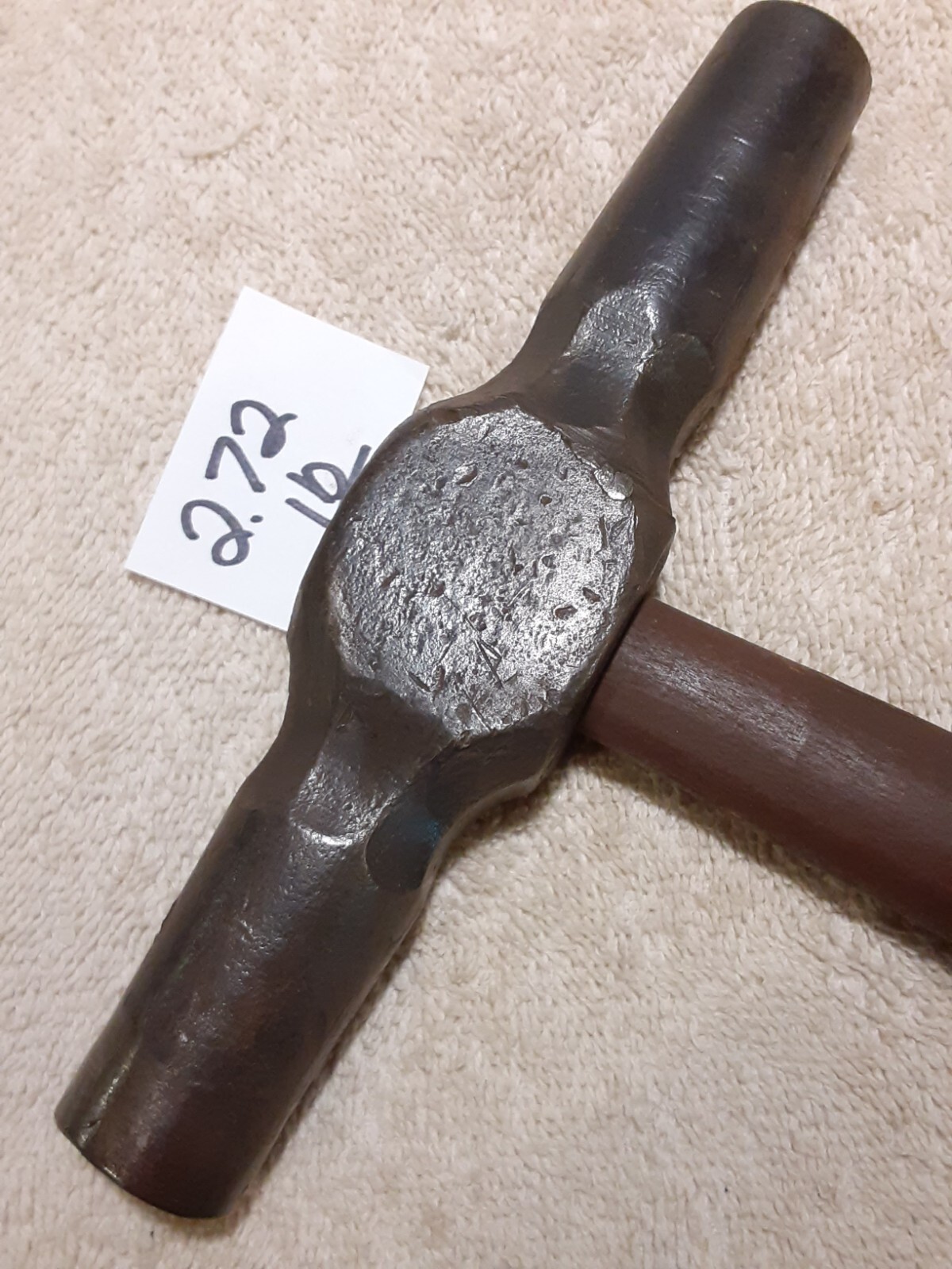 VINTAGE BLACKSMITH TIN SILVER SMITHING AUTO BODY 2.72 LBS