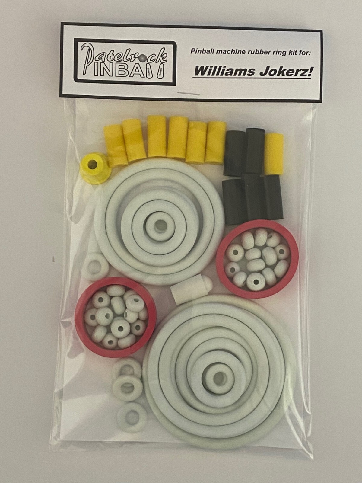 1988 Williams Jokerz Pinball Machine Rubber Ring Kit