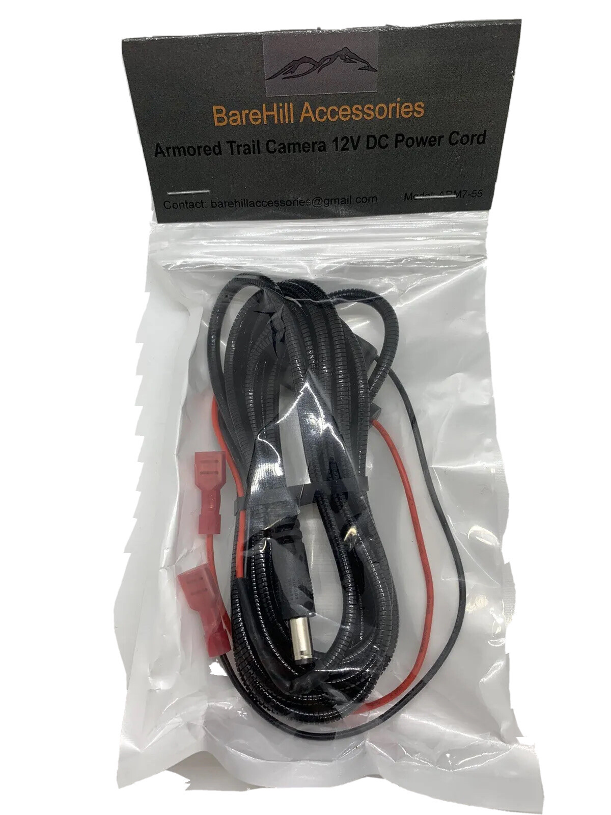 BareHill Rodent Resistant Armored Cable For Spypoint, Stealth Cam, Moultrie