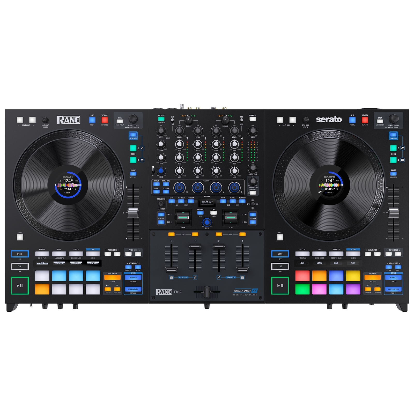 Mint Rane Four Advanced Four-Channel Stems DJ Controller