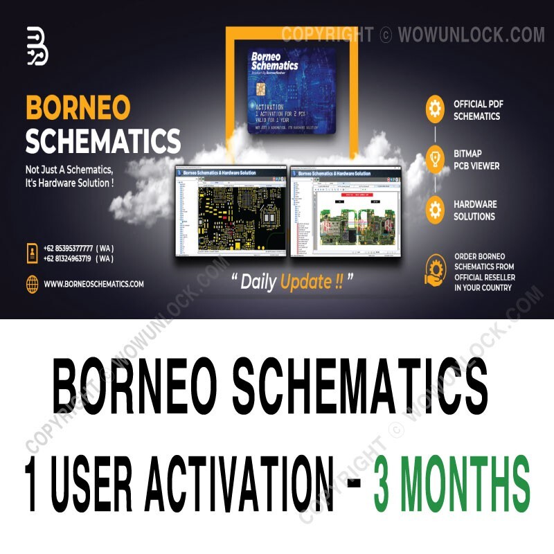 Borneo Schematics Activation - Single User (3 Months)
