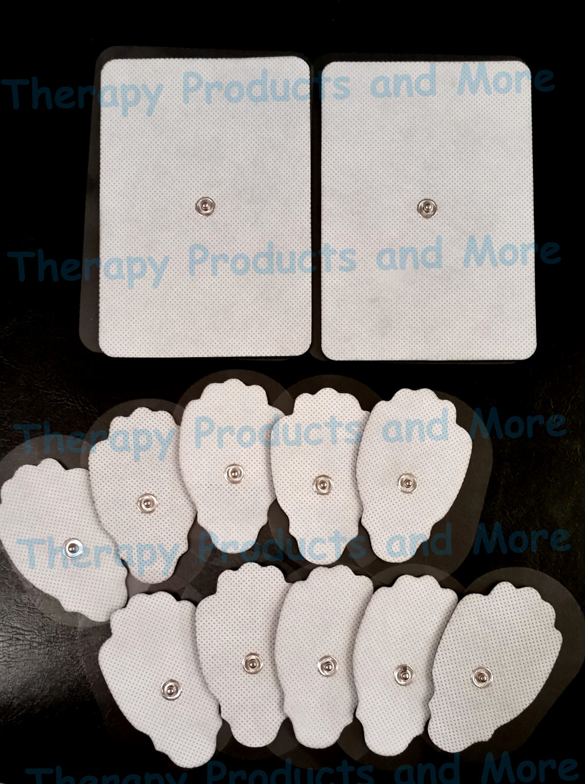 +BONUS+ EXTRA LARGE (2) + 10 LG MASSAGE PADS FOR PINOOK IREST IQ PALM PCH TENS