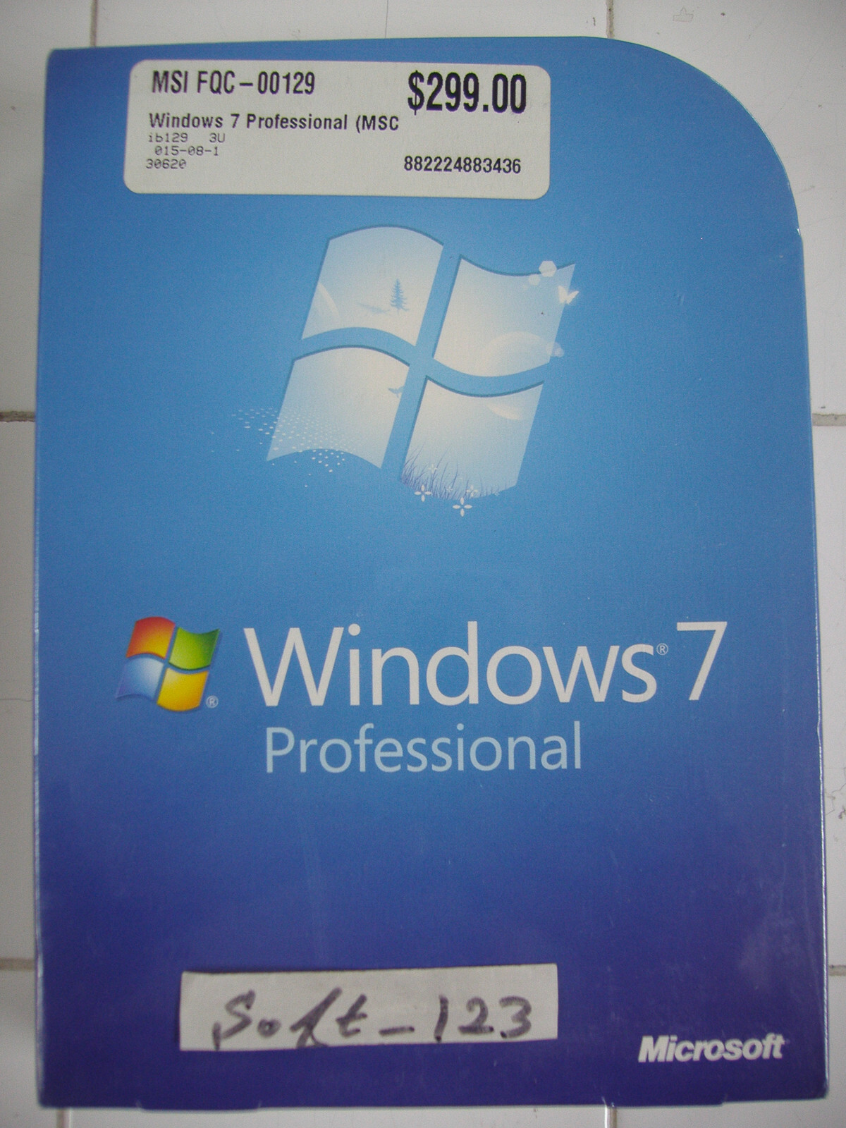 Microsoft Windows 7 Professional Full 32 & 64 Bit DVDs MS WIN PRO =SEALED BOX=