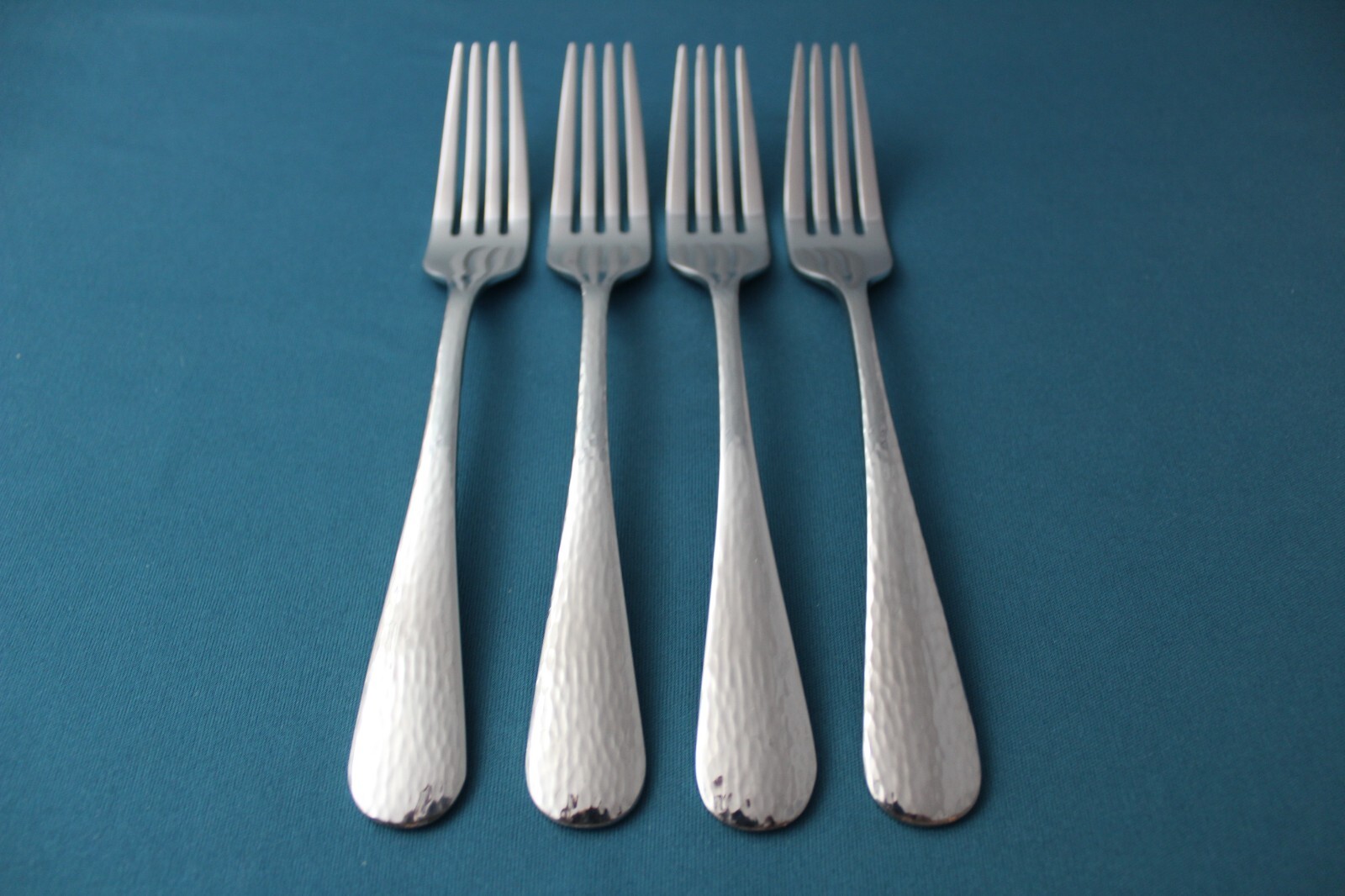 Reed & Barton RIVER Dinner Forks (Set of 4) 18/10 Stainless China 8 1/8"