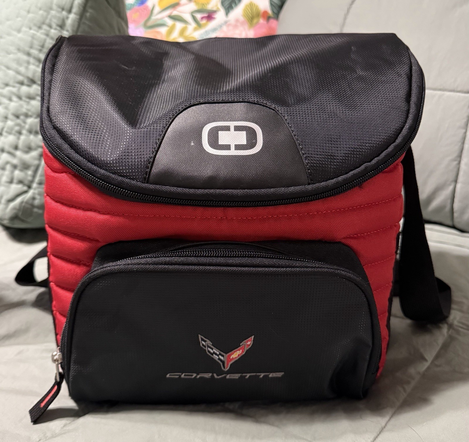C8 Corvette Ogio Cooler Can Bag Red/Black