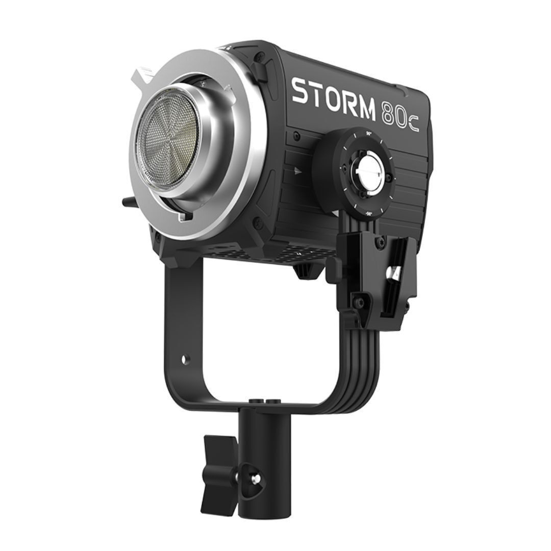 Aputure STORM 80c Continuous Light Fixture with Bowens Mount Adapter Bundle