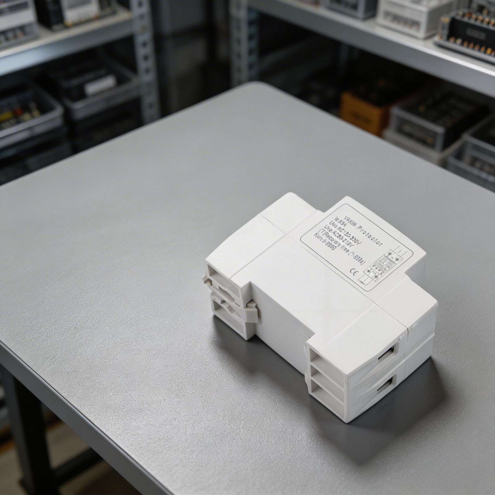 Voltage Safety Meter with AC80 300V Operating Range and 63A Load Capacity