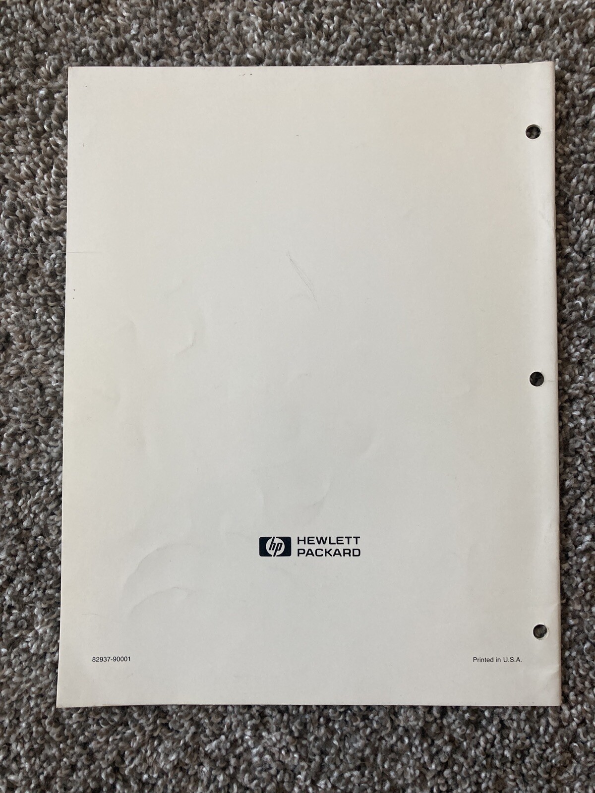 HP HP-IB PERIPHERAL INSTALLATION INSTRUCTIONS Manual Great Condition!