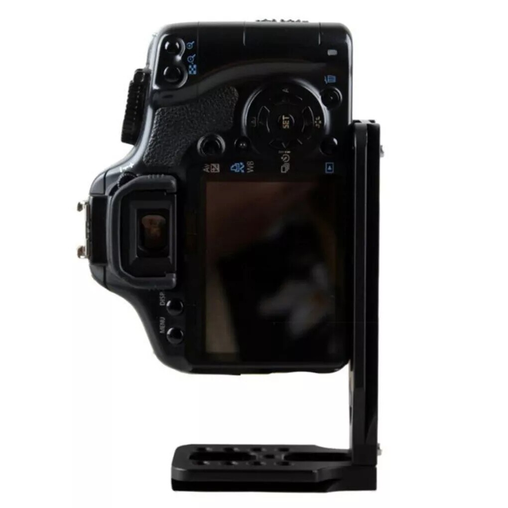 2pcs For DSLR Camera L Bracket Tripod Quick Release Plate Stabilizer Tripod