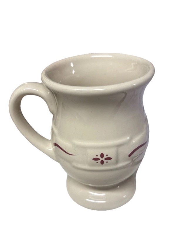 Longaberger Latte Mug - Traditional Red