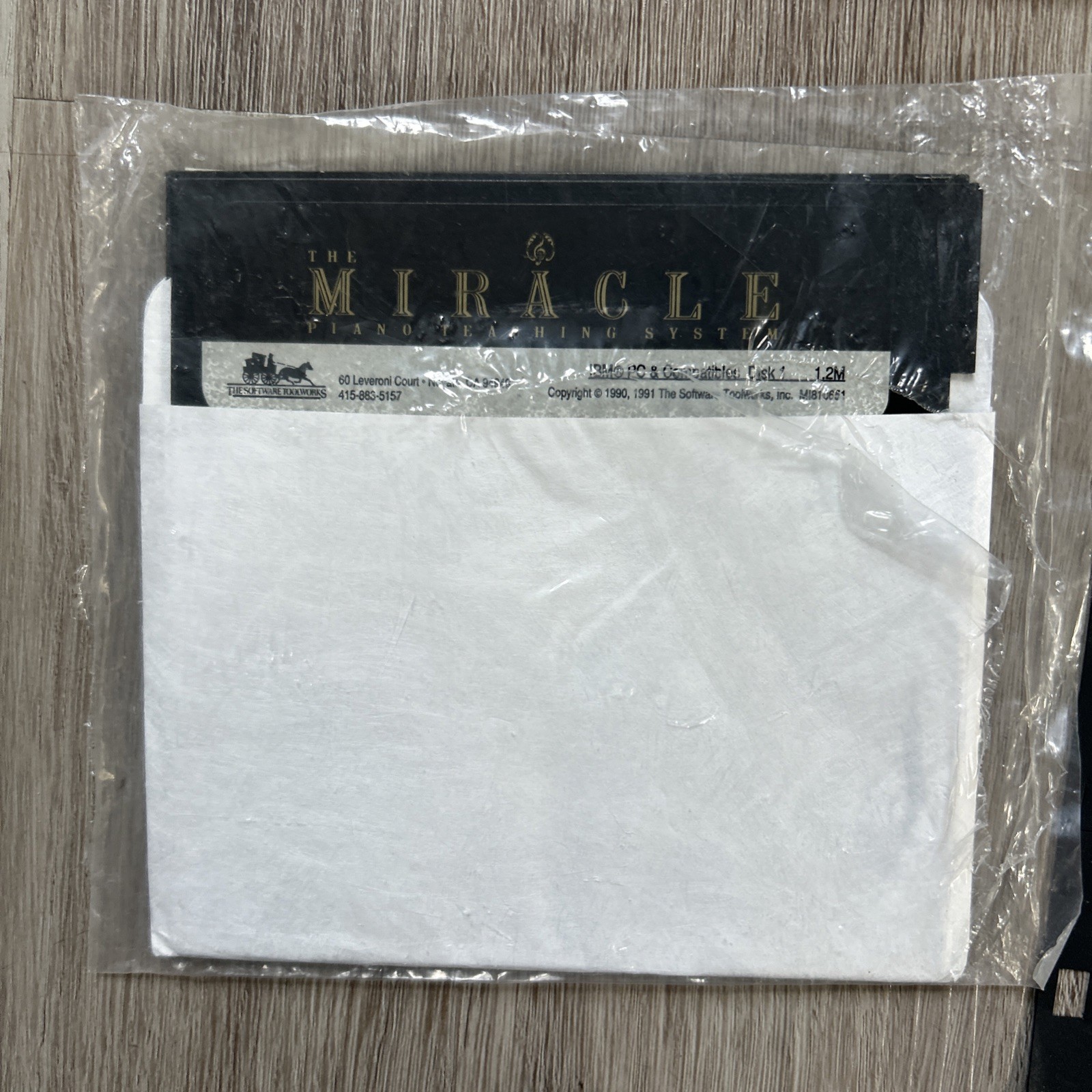 Miracle Piano Teaching System PC Floppy Disc w/ User Guide Manuals Software