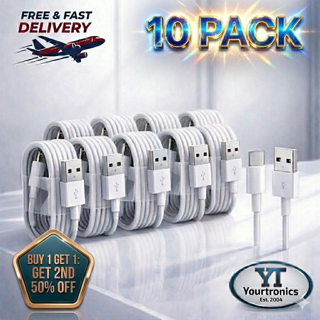 10 PACK For iPhone 14 13 12 11 X XR XS Pro Max Charging Cable Charger Power Cord