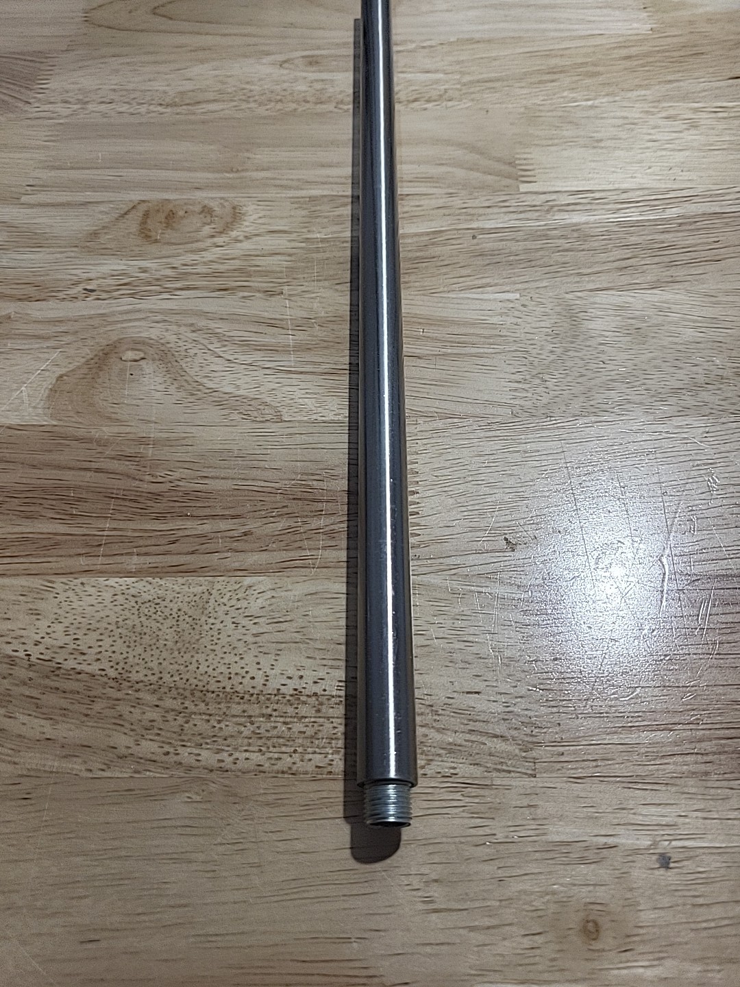 LIGHTING 12" DOWNROD BRUSHED NICKEL  PENDANT LIGHT DOWNROD COLLEC