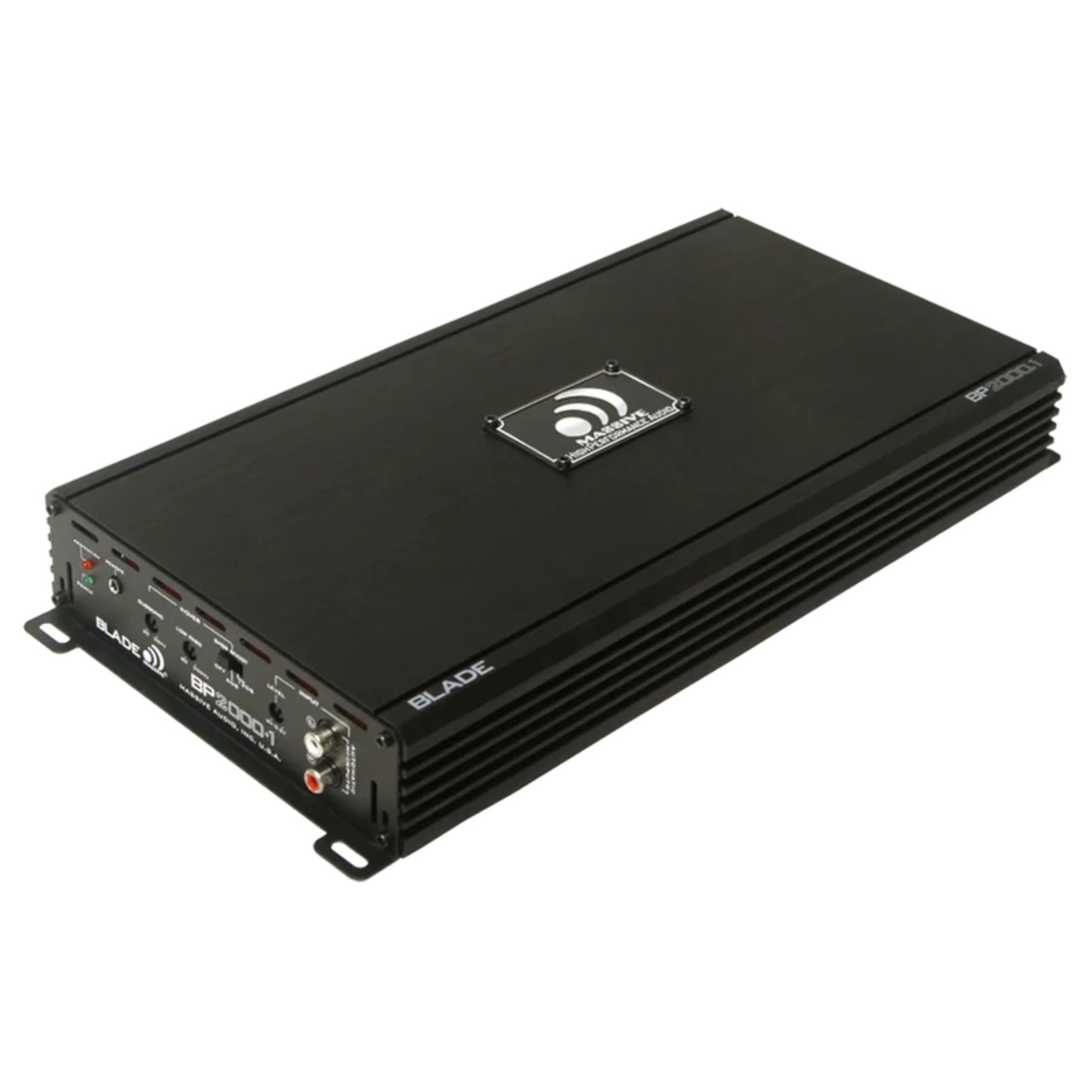2000 Watts Class D 1 ohm Full Range Car Audio Amplifier Massive Audio