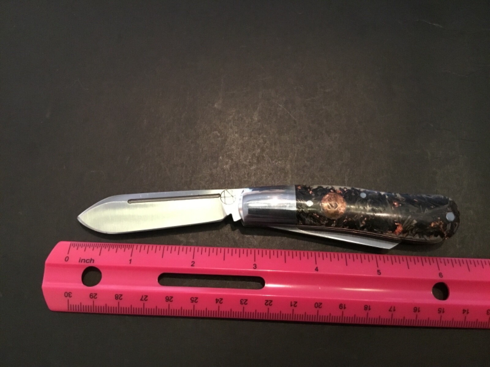 Custom Kirilov Custom Knives “Mars” 2 Blade Slipjoint Folder Folding Knife