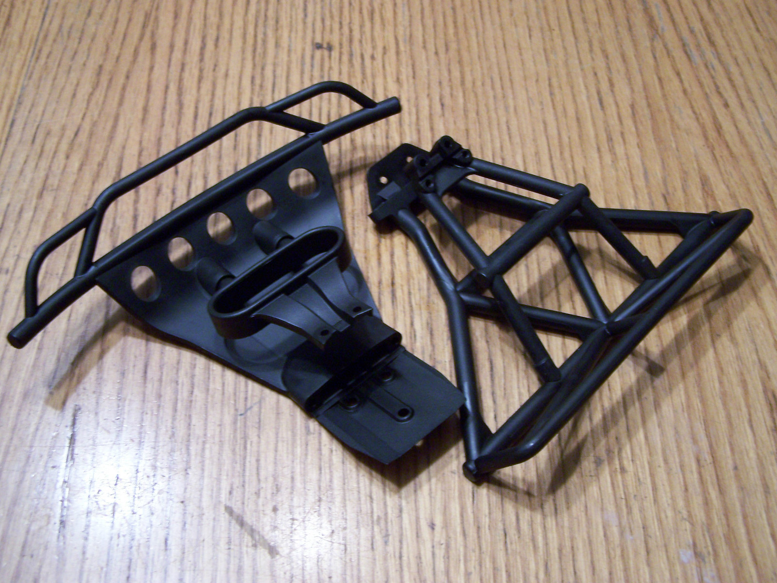 Fits Traxxas 1/10 SLASH 4X4 Front & Rear Bumpers w/ Mounts 4wd Platinum Ultimate
