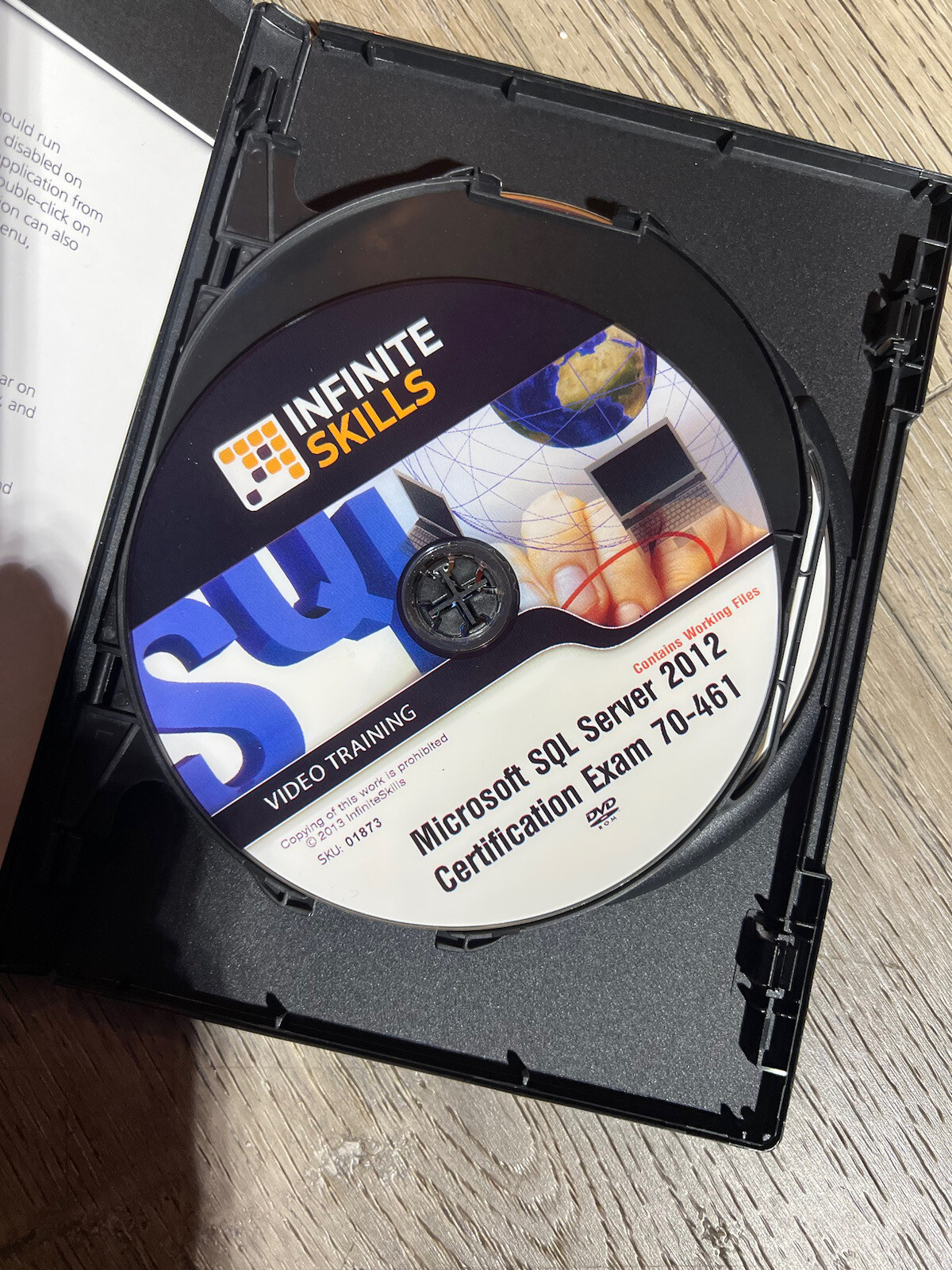 INFINITE SKILLS MCSA:SQL SERVER 2012 TRAINING BUNDLE VIDEO DVD