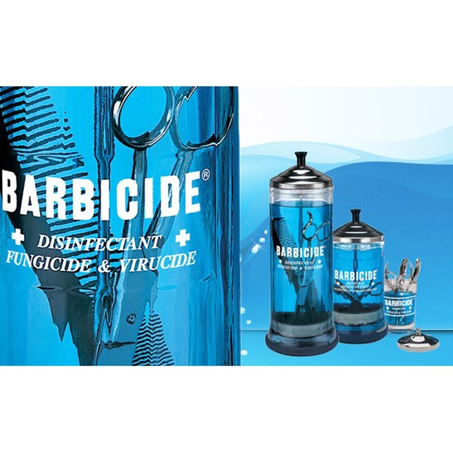 NEW! Mid-Size Barbicide Jar, 21oz