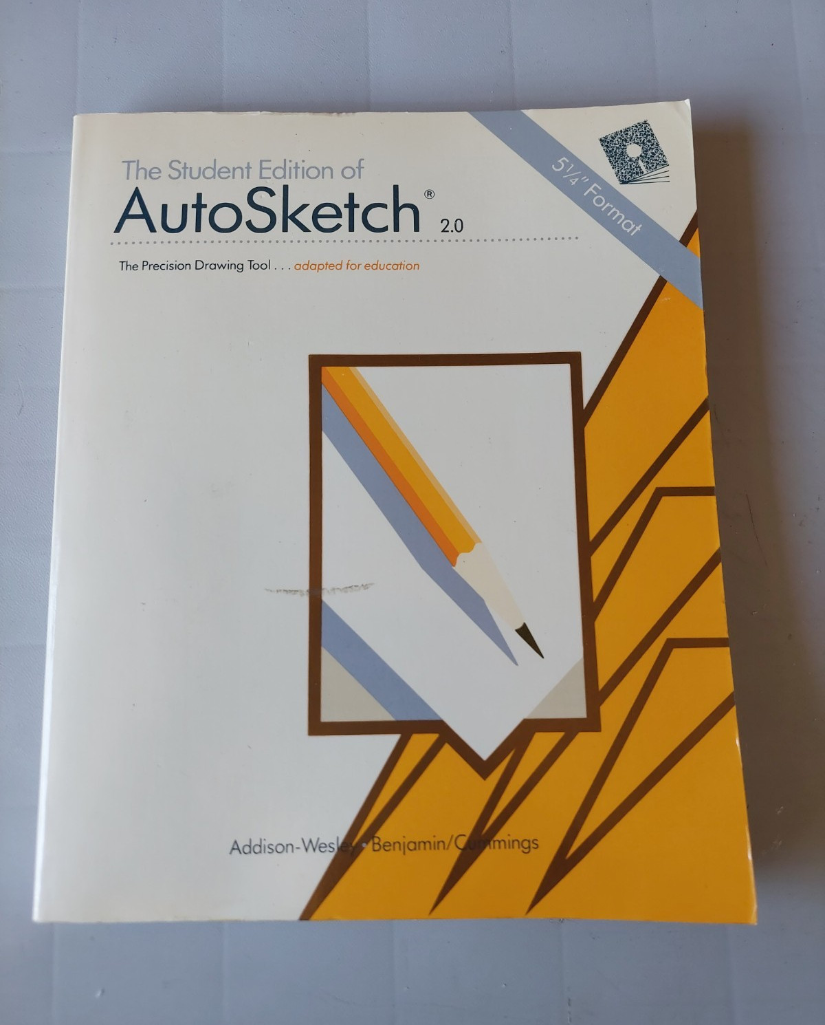 Autodesk AutoSketch 2.0 CAD Student Edition MS-DOS 5.25" Floppy Disc 50570