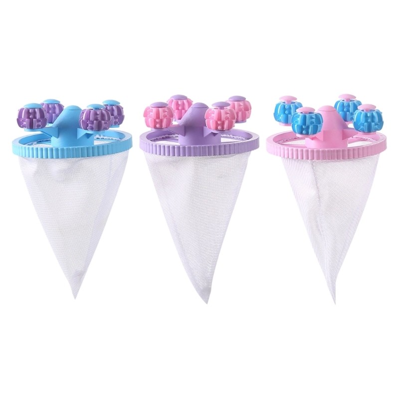 Recyclable Washing Machine Hair Receiver PRESENTATION Power Polyester Particle