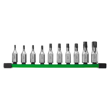 Milwaukee Tool 48-22-9531 10 Pc. 3/8 In. Drive Torx Bit Socket Set
