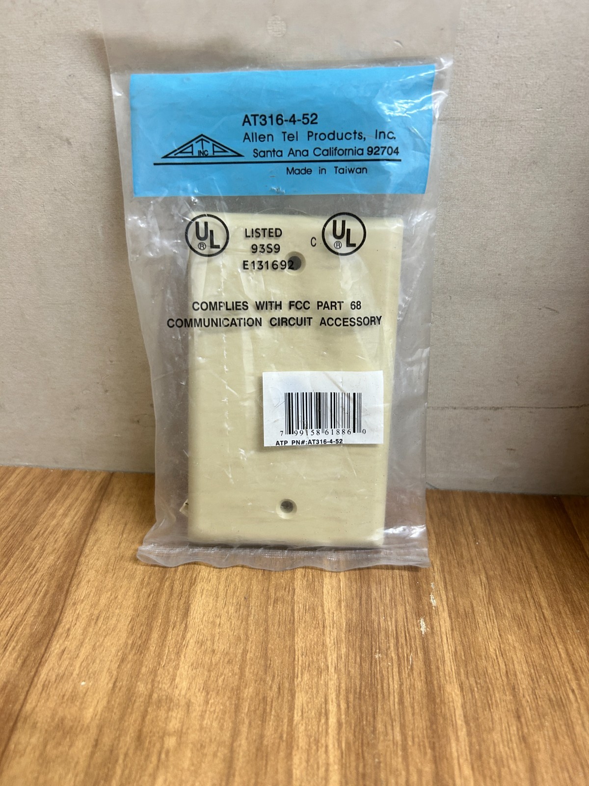 Allen Tel  AT316-4-52  Communication Circuit Accessory