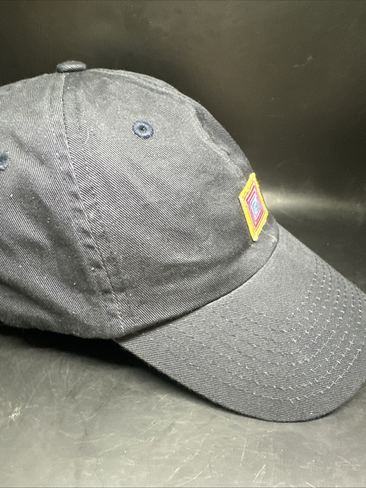 Lularoe Hat Blue Rainbow Strapback Adjustable OSFA Womens Cap
