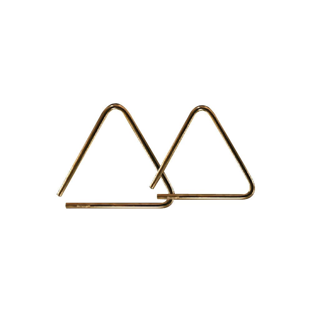 Grover Pro Bronze ProHammered Triangle 7 in. LN
