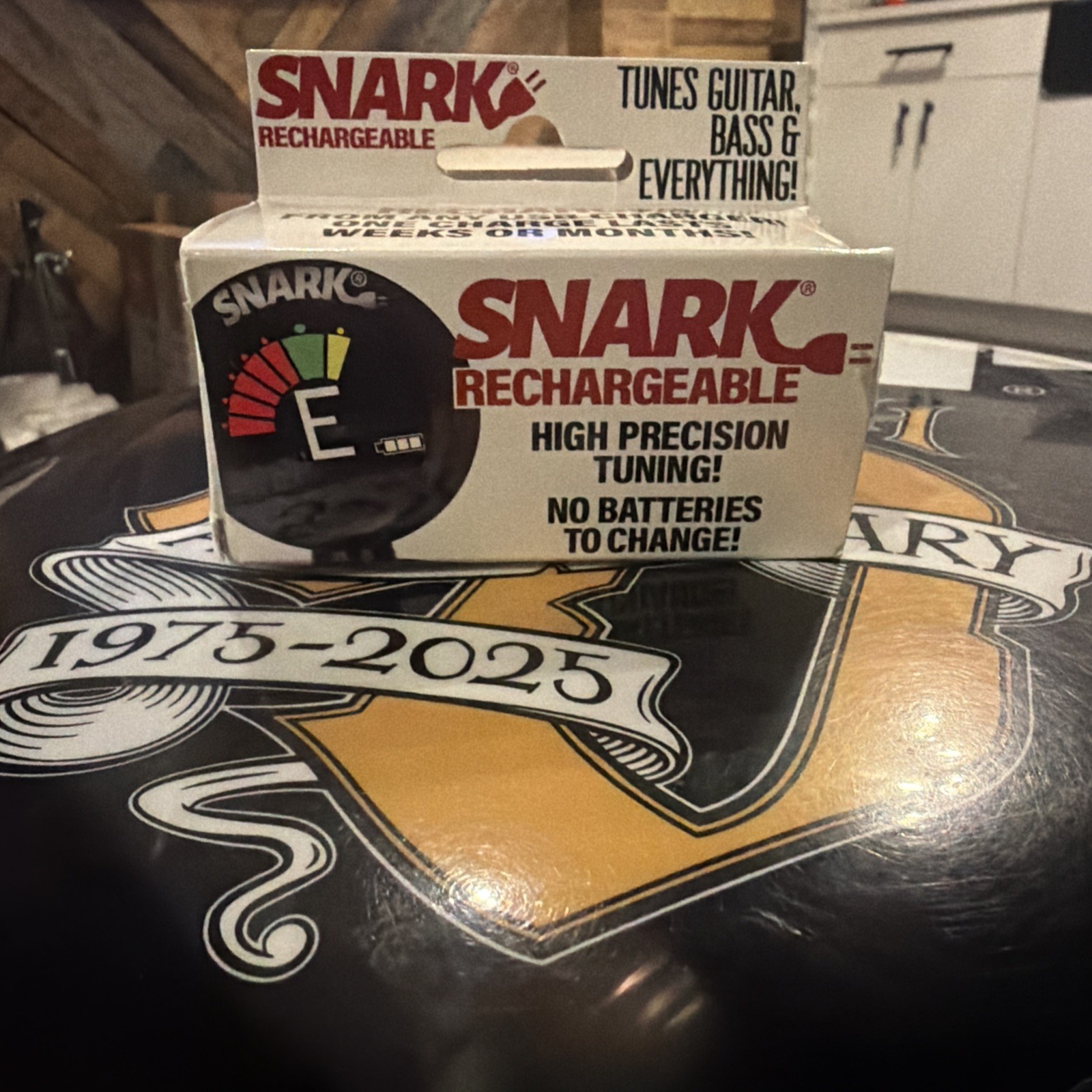 Snark SN-RE Rechargeable Clip-on Tuner - Black Open Box