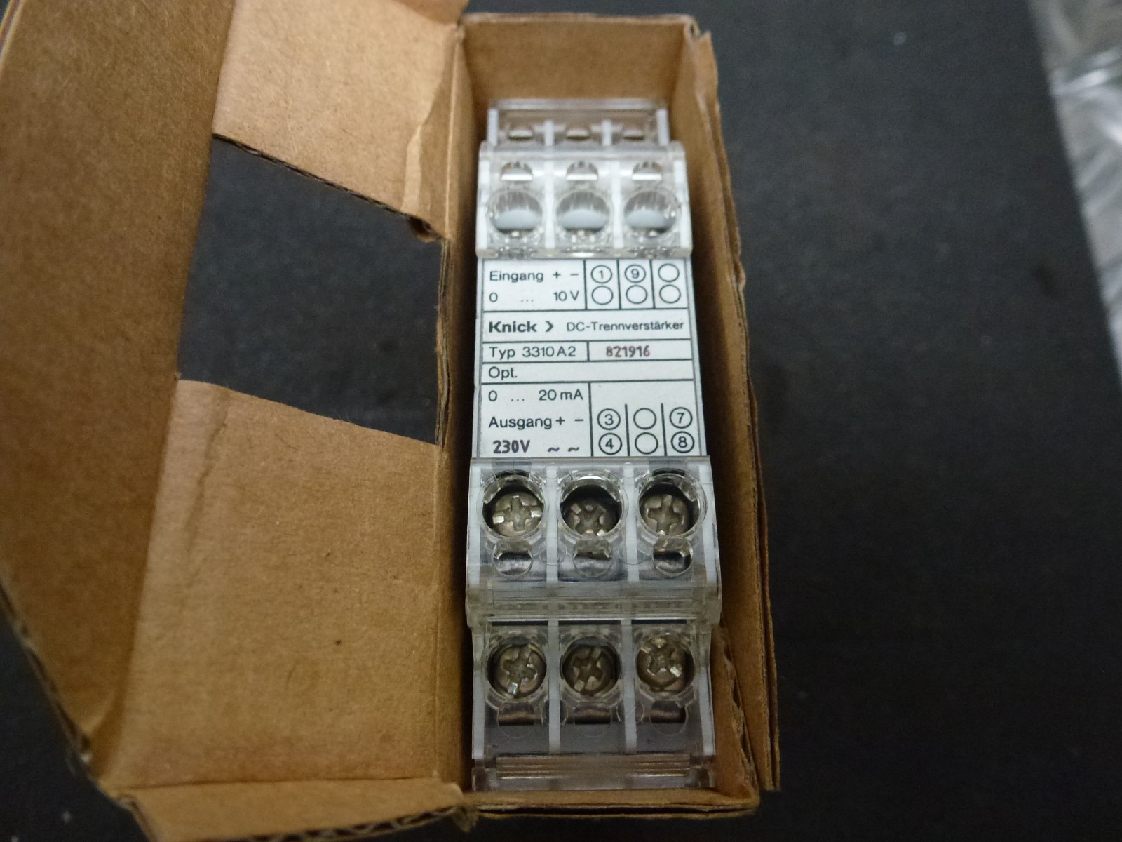 Knick 3310A2 DC Isolation Amplifier