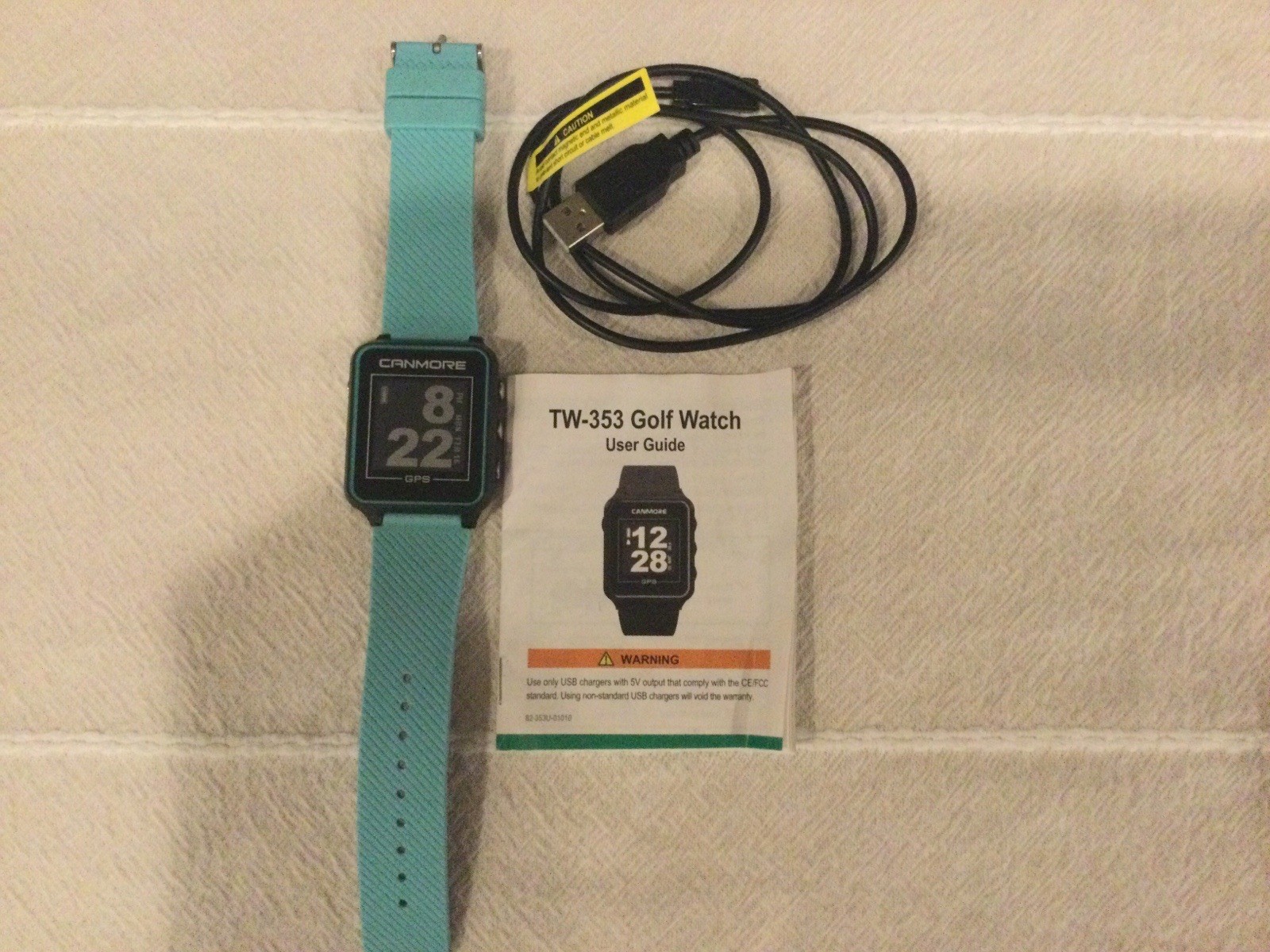 CANMORE TW353 Golf GPS Watch For Women High Contrast LCD Display