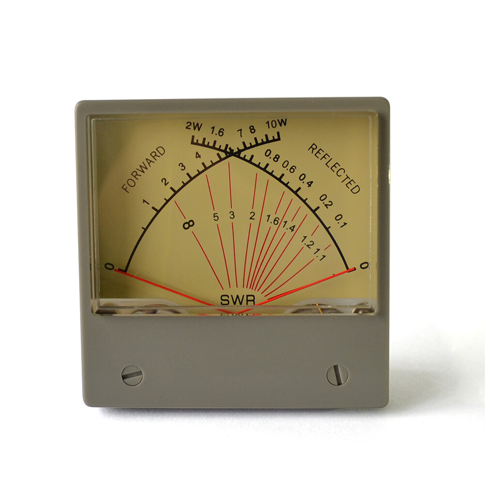 1pc SZ-70 Panel Dual SWR Forwad / Reflected Meter 100uA VU meter