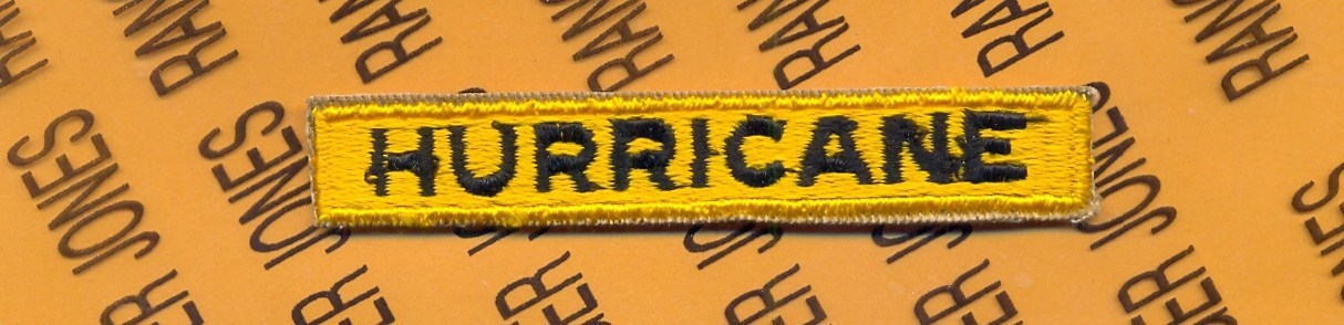 US Army 1950-1960's 48th Armored Division "HURRICANE" TAB patch