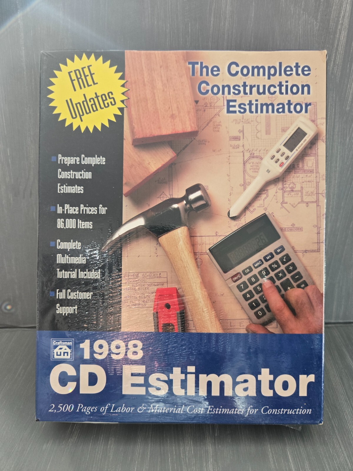 The Complete Construction CD Estimator_1998_ 2500 Pages of Labor & Material Cost