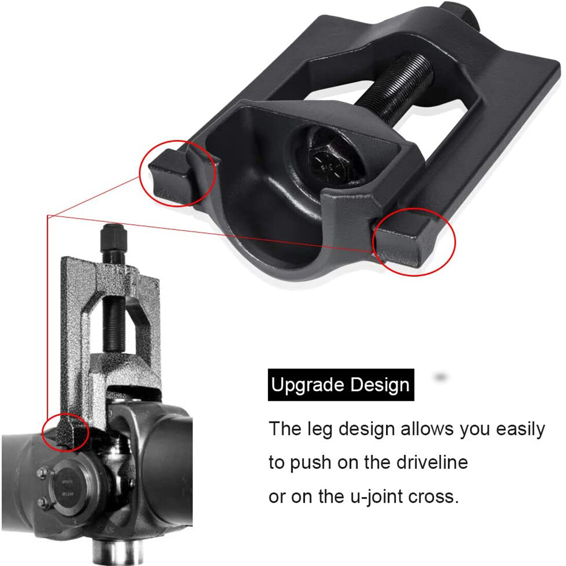 10102 Universal U Joint Puller Removal + 5192 Bearing Cup Installer Tool Set