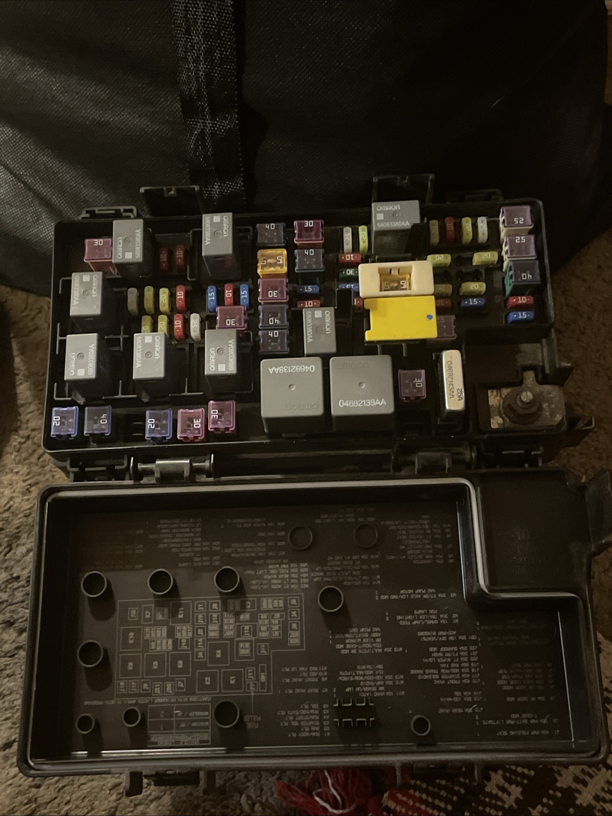 2015 Dodge Grand Caravan Total Intergrated Power Control Module TIPM