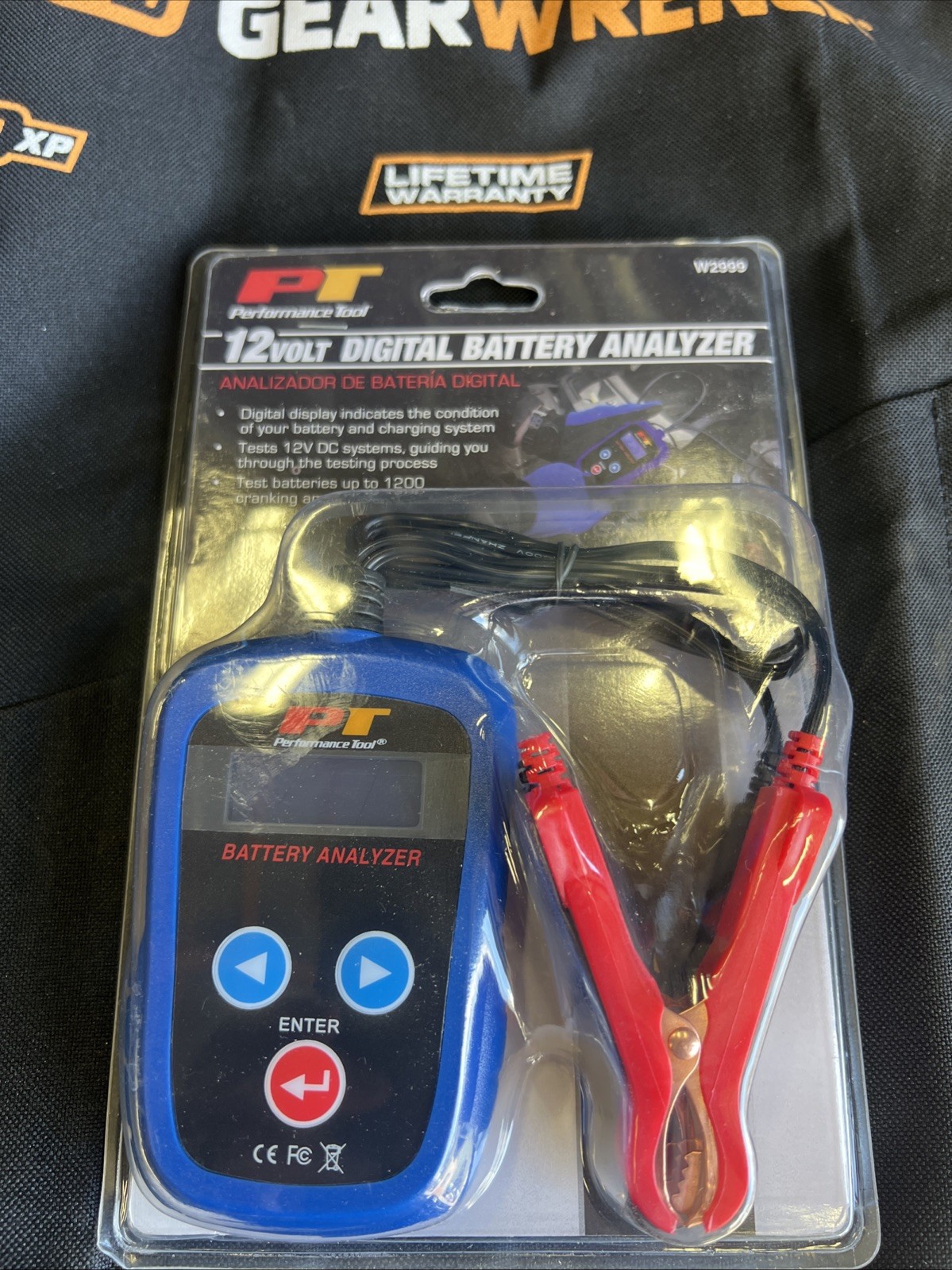 Digital Battery Analyzer, 'Performance Tools' 12 volt W2999 #0670 Free Shipping!