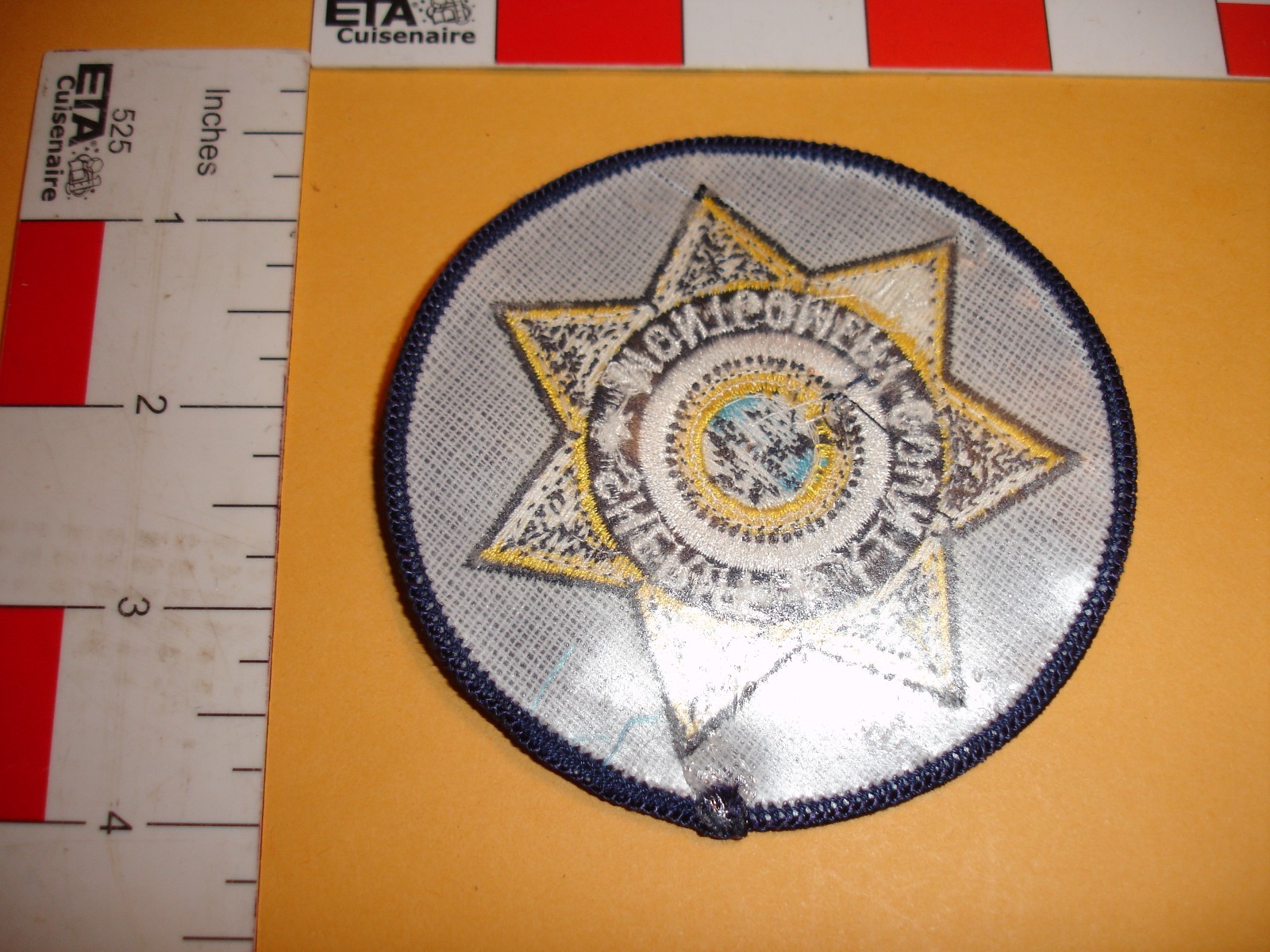 Vintage Police Patch ...Sheriff Montgomery county