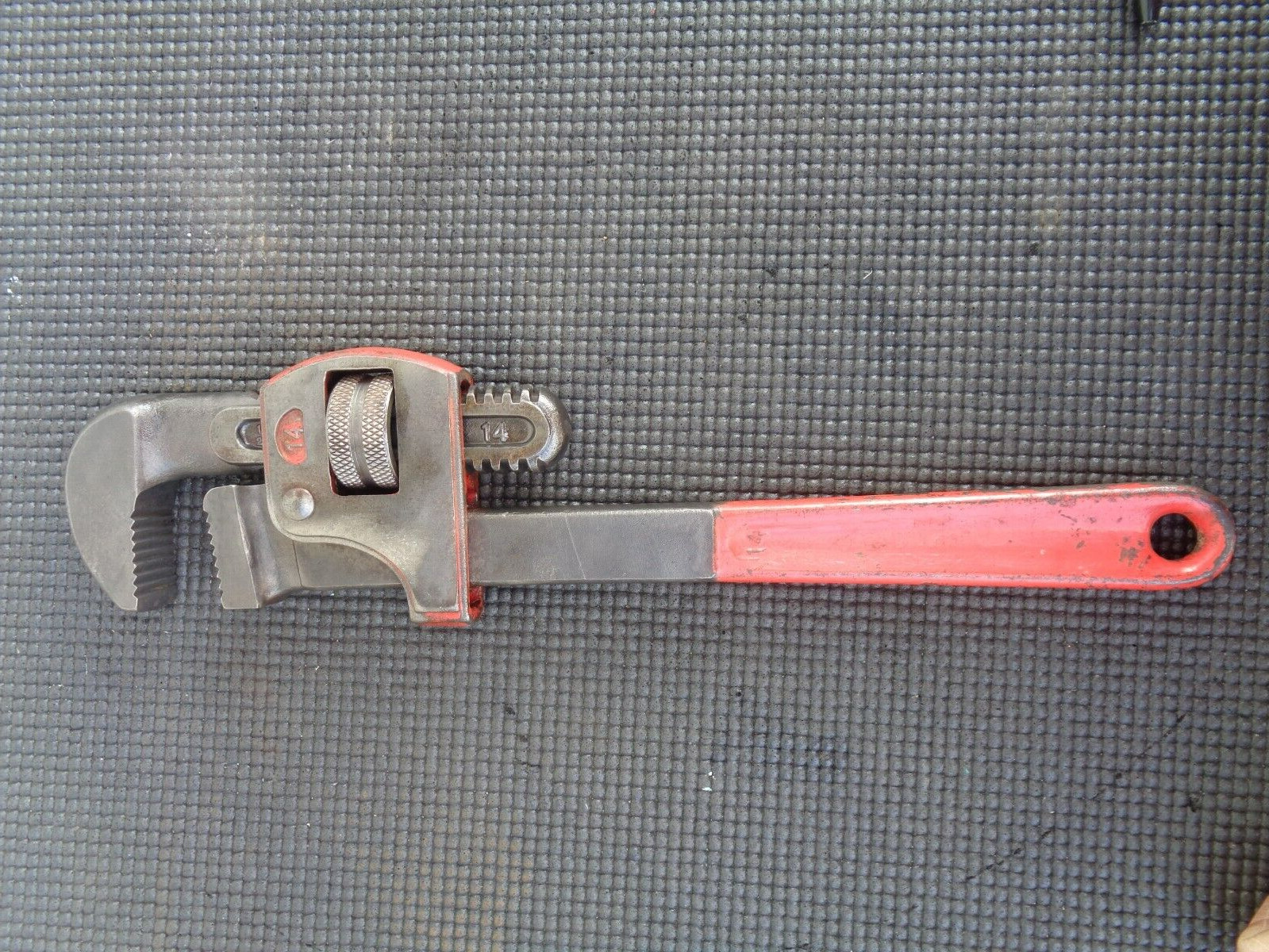 Vintage 14 Heavy Duty Steel Pipe Wrench