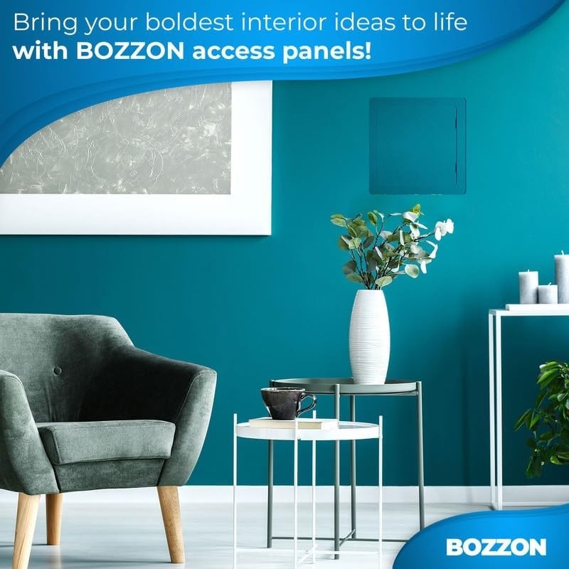 Water-Resistant 8x8 Plastic Drywall Access Panel - Easy Installation